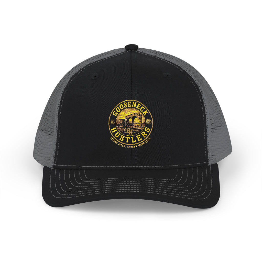 Goose Creek Hustlers Snapback Trucker Cap | Patch Logo Mesh Back