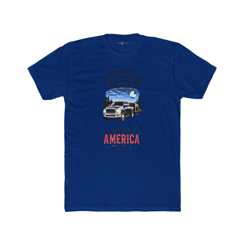 Some People Sleep Truck Tee | America Moving graphic tee