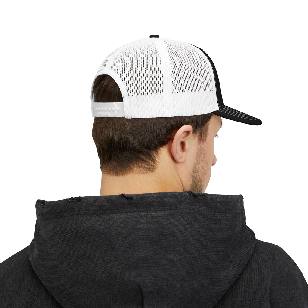 Goosehead Hustlers Trucker Cap | Vintage Skull Patch