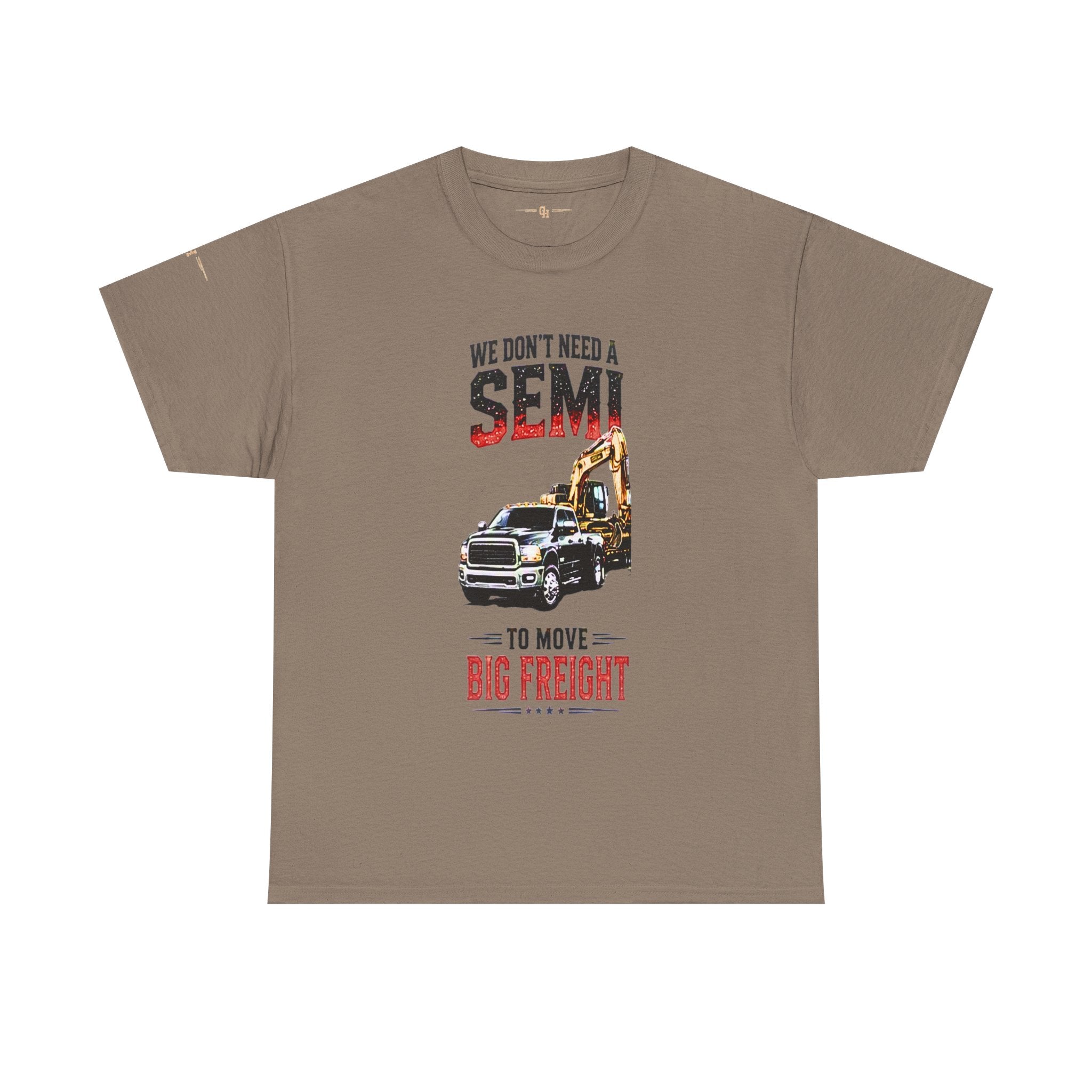 Big Freight Semi Truck T-Shirt | Trucking Graphic Tee, Rig Driver Design