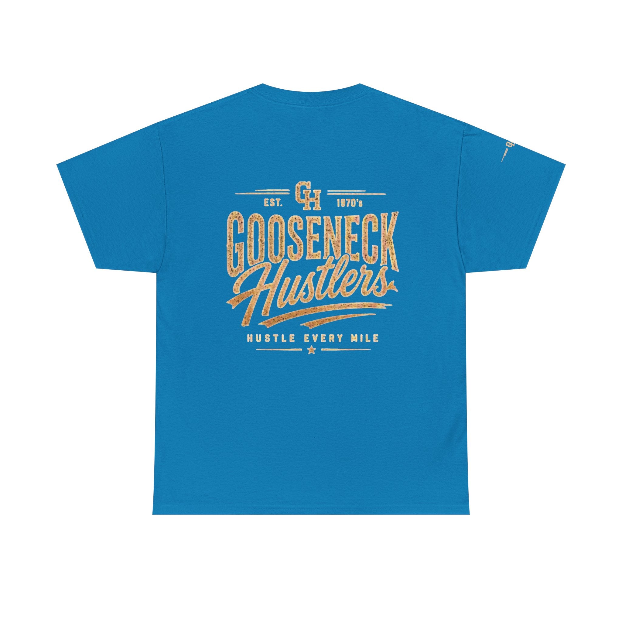 Gooseneck Hustlers graphic Tee | Vintage Truck, Trailer Hauling design