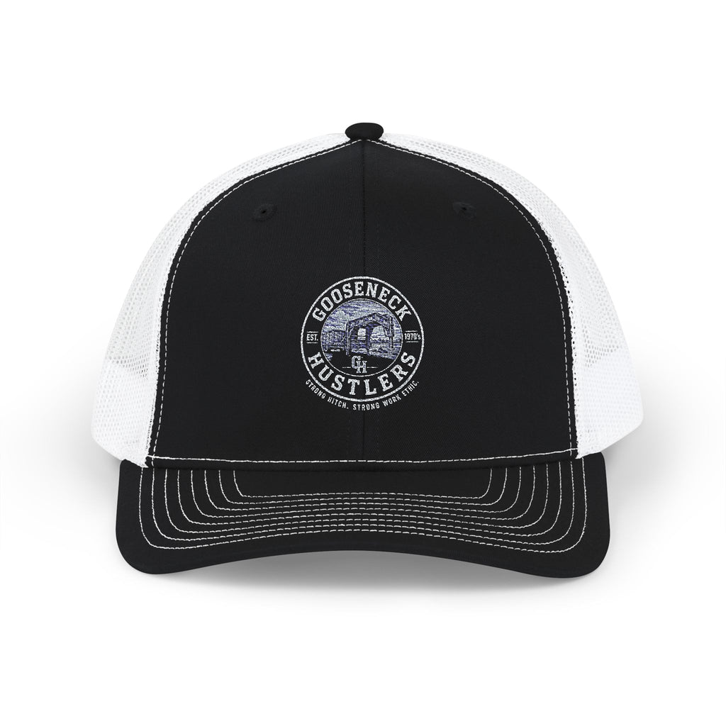 Goosehead Hustlers Trucker Cap | Vintage Skull Patch