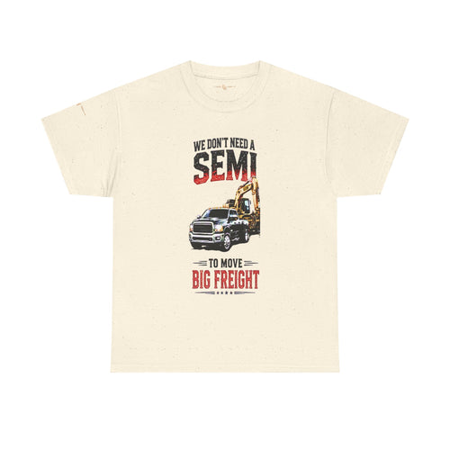 Big Freight Semi Truck T-Shirt | Trucking Graphic Tee, Rig Driver Design