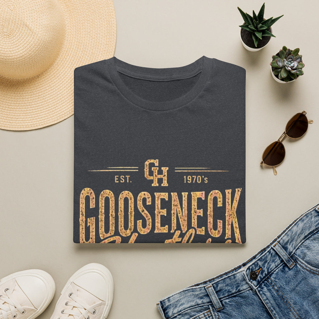Gooseneck Hustlers T-Shirt — Vintage Script Logo Tee