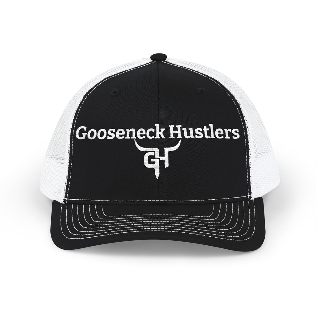 Goosehead Hustlers Trucker Cap | Vintage Skull Patch