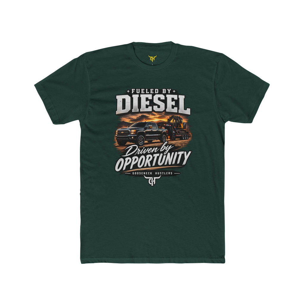 Fueled by Diesel Driven by Opportunity T-Shirt | Truck Graphic Tee