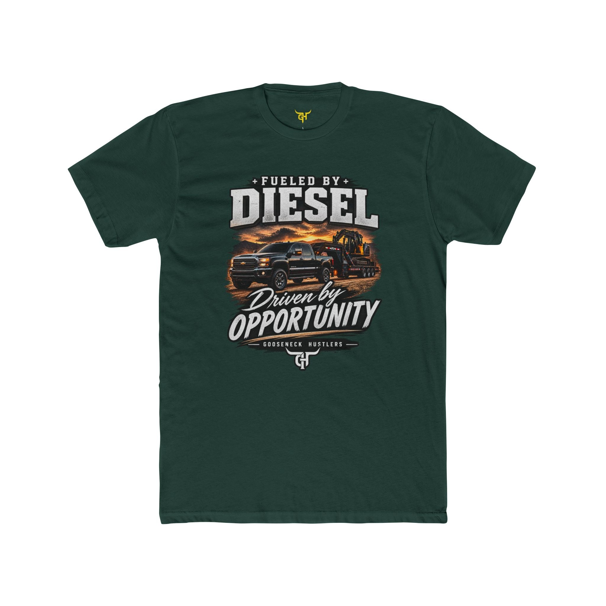 Fueled by Diesel Driven by Opportunity T-Shirt | Truck Graphic Tee