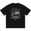 Hotshot Trucking Graphic Tee | Semi Trucks American Flag Design