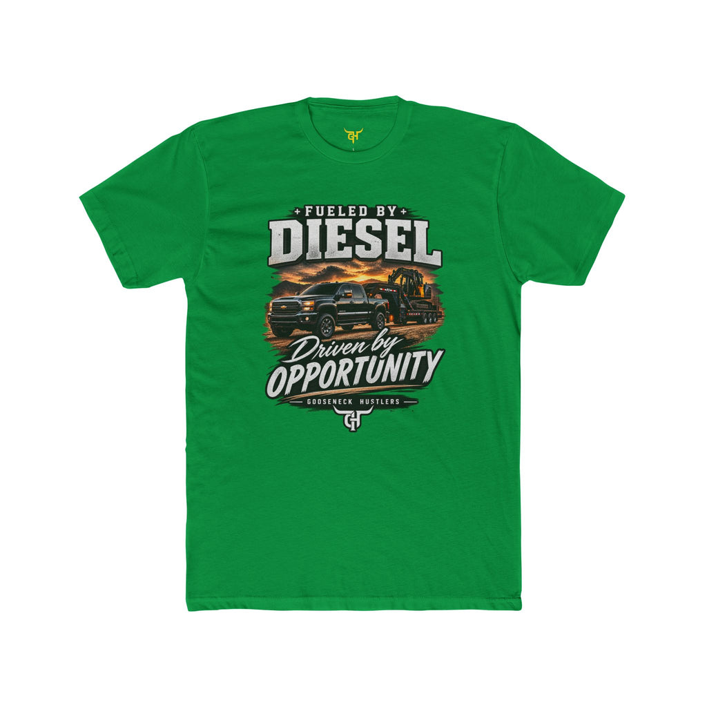 Fueled by Diesel Driven by Opportunity T-Shirt | Truck Graphic Tee