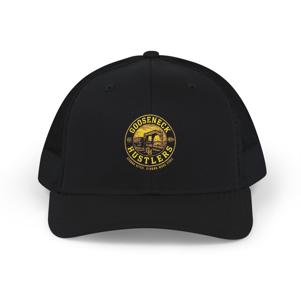 Goose Creek Hustlers Snapback Trucker Cap | Patch Logo Mesh Back
