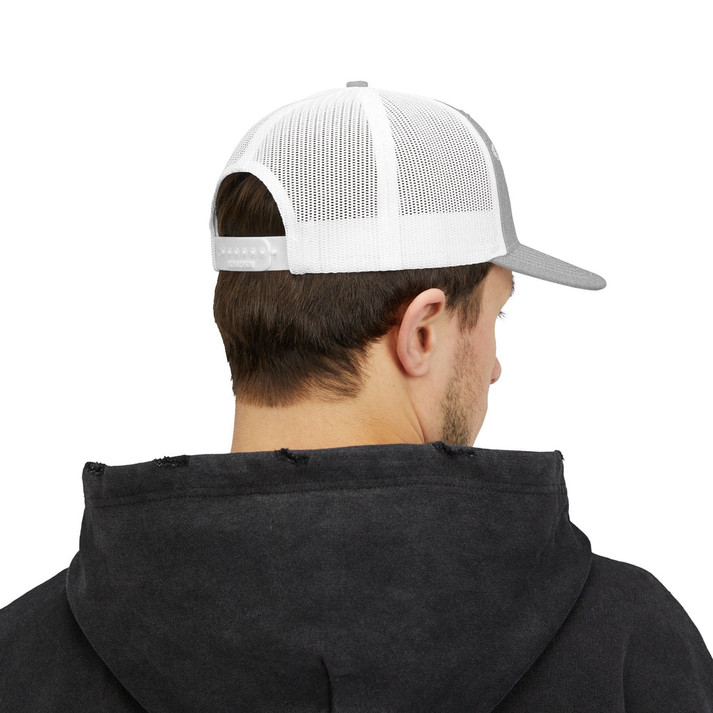 Goosehead Hustlers Trucker Cap | Vintage Skull Patch