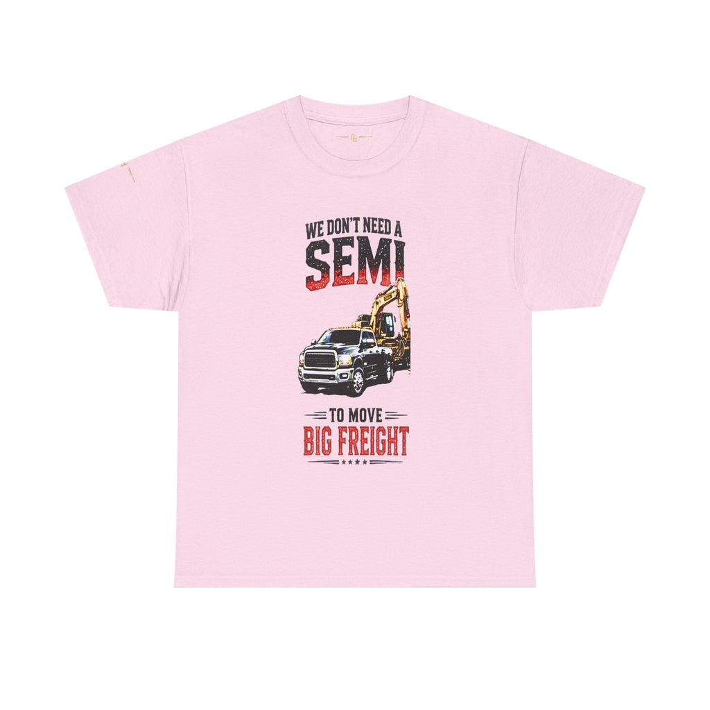 Big Freight Semi Truck T-Shirt | Trucking Graphic Tee, Rig Driver Design