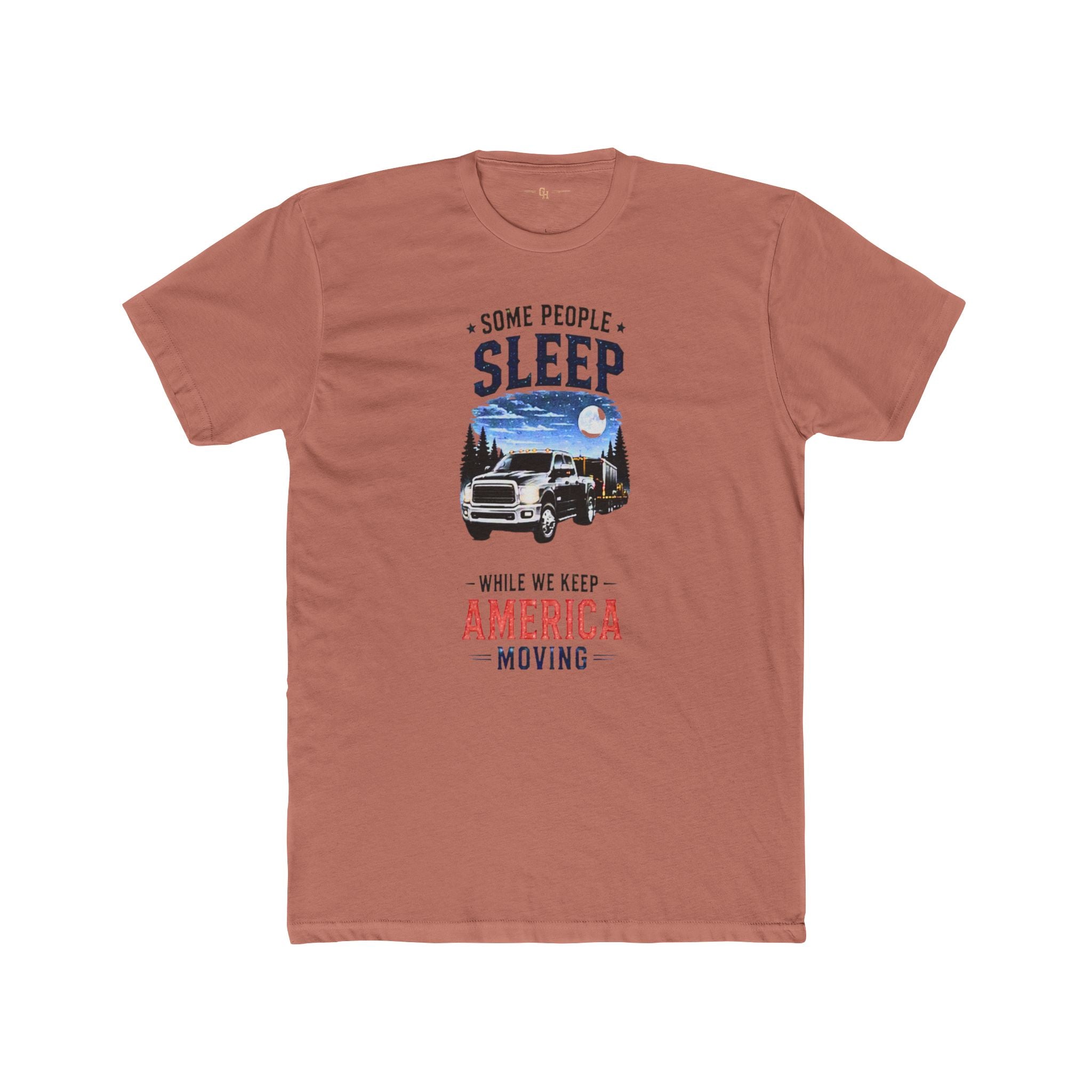 Some People Sleep Truck Tee | America Moving graphic tee