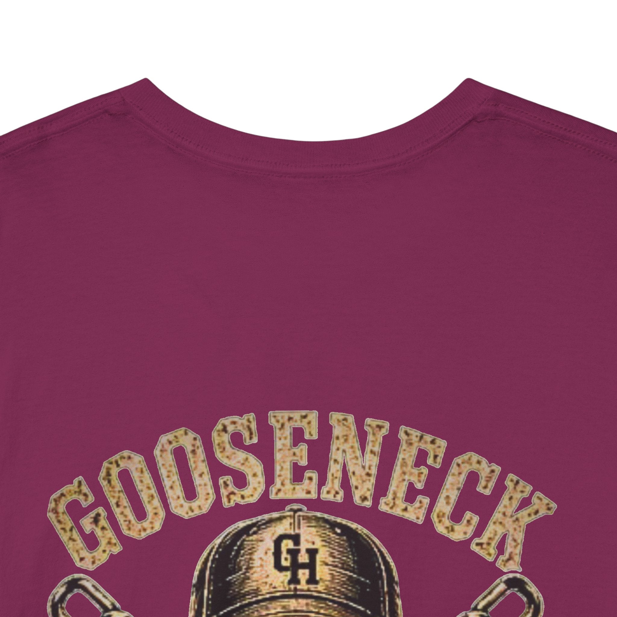 Gooseneck Hustlers Skull Tee | Trucking Rig Chain Vintage Logo