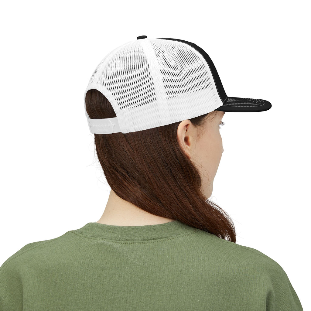 Goose Creek Hustlers Snapback Trucker Cap | Patch Logo Mesh Back