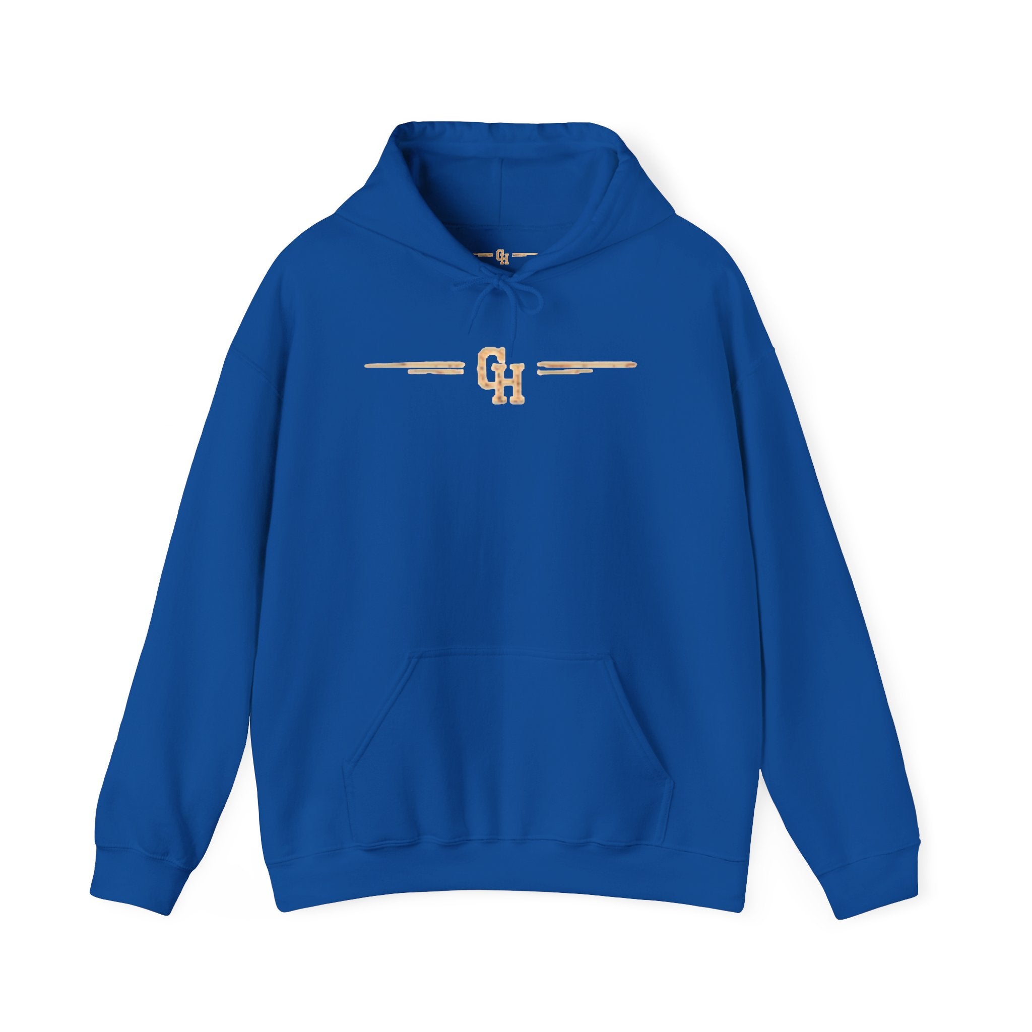 Good Luck Hustlers Skull Hoodie | Crossed Baseball Bats Vintage Logo