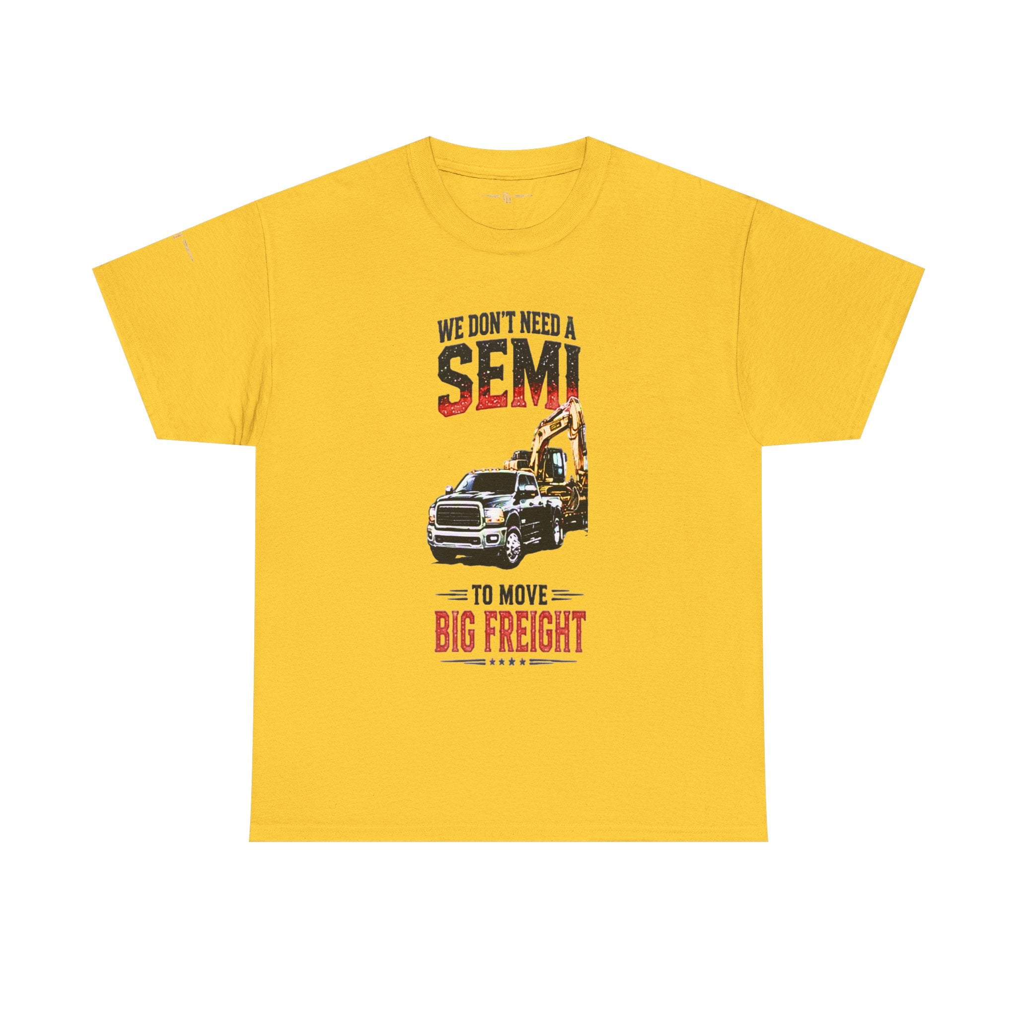 Big Freight Semi Truck T-Shirt | Trucking Graphic Tee, Rig Driver Design