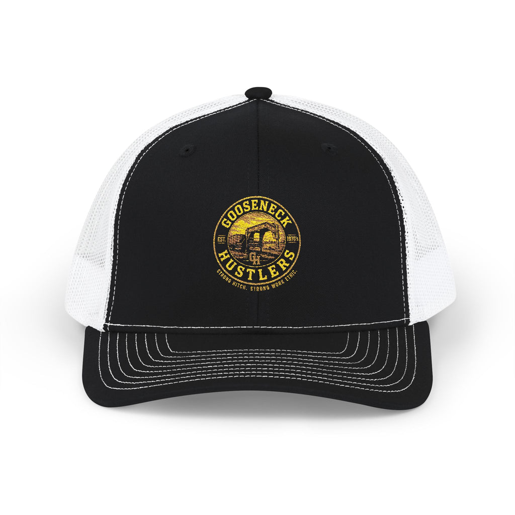 Goose Creek Hustlers Snapback Trucker Cap | Patch Logo Mesh Back