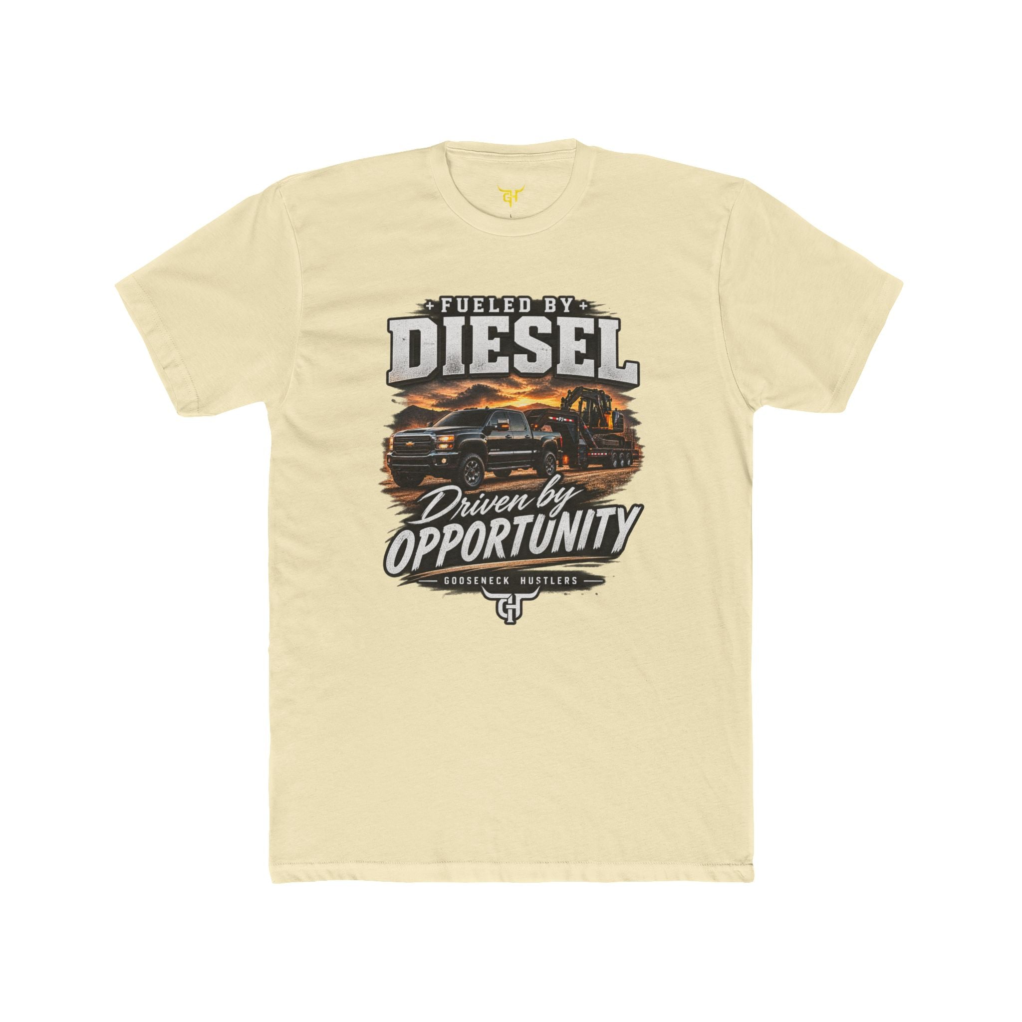 Fueled by Diesel Driven by Opportunity T-Shirt | Truck Graphic Tee