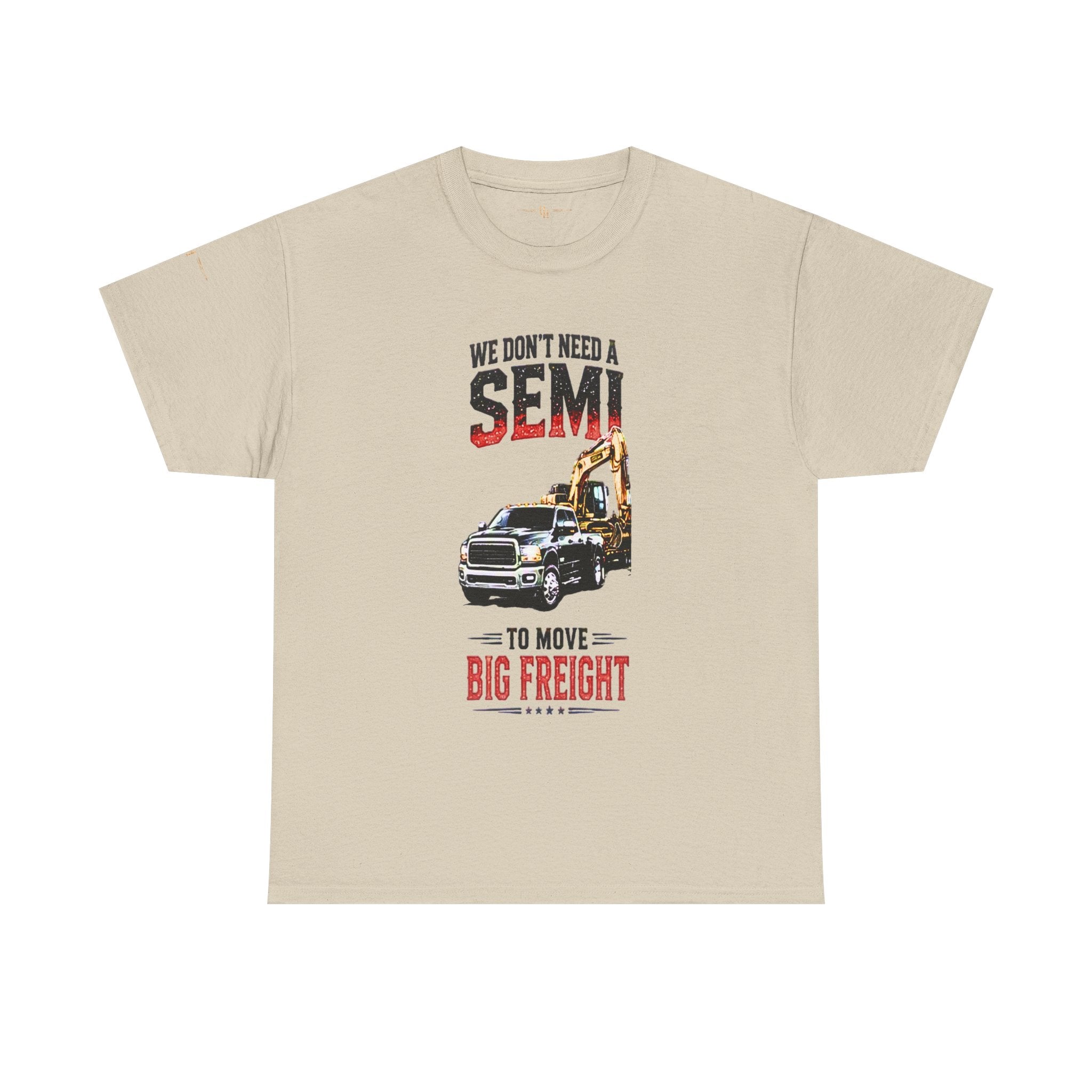 Big Freight Semi Truck T-Shirt | Trucking Graphic Tee, Rig Driver Design