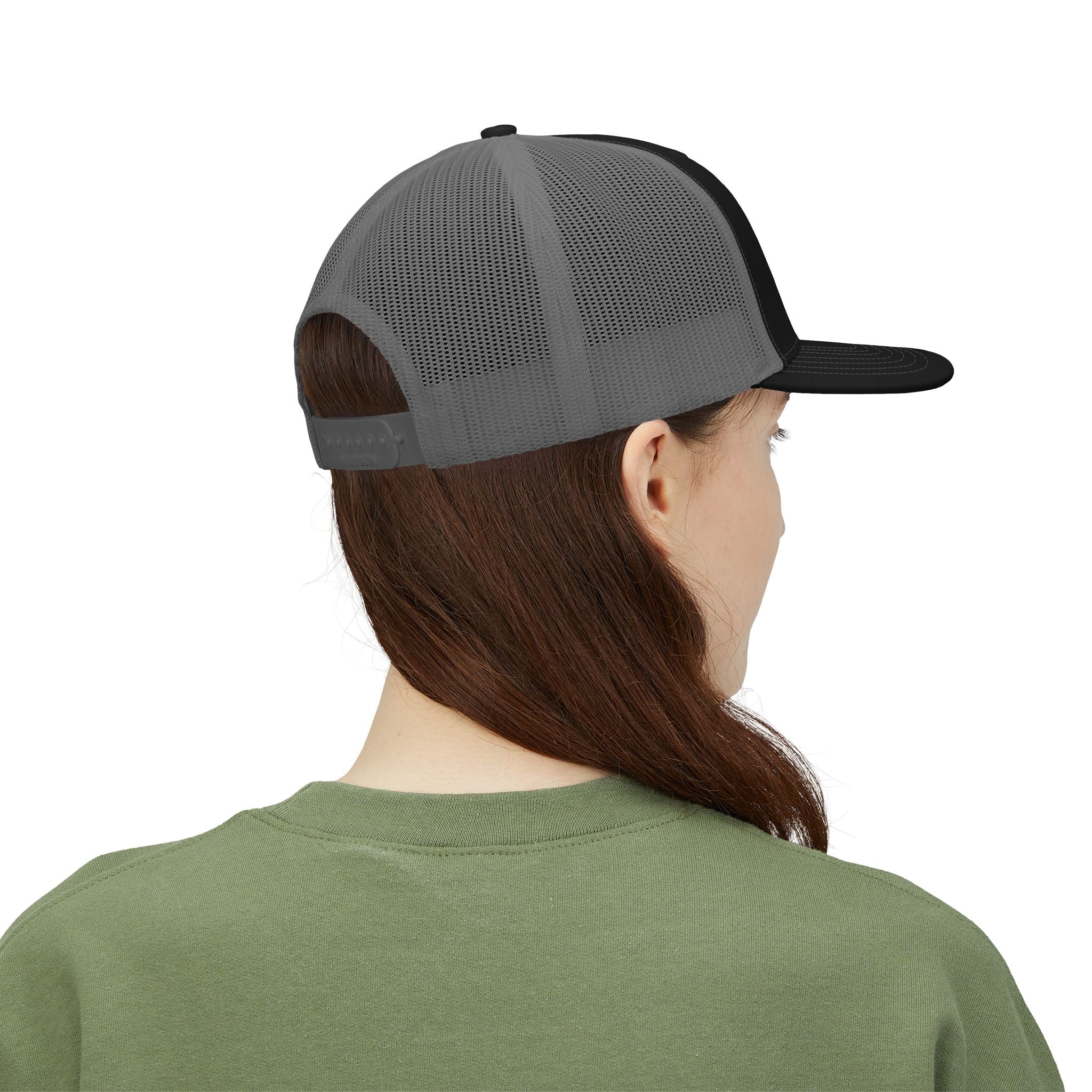 Goose Creek Hustlers Snapback Trucker Cap | Patch Logo Mesh Back