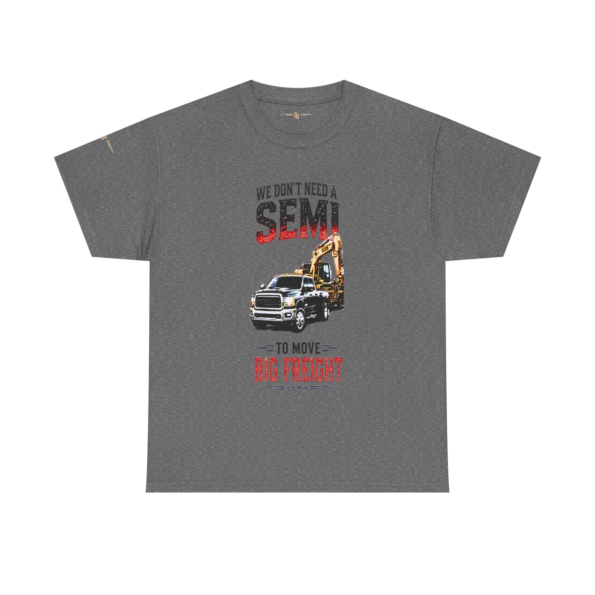 Big Freight Semi Truck T-Shirt | Trucking Graphic Tee, Rig Driver Design