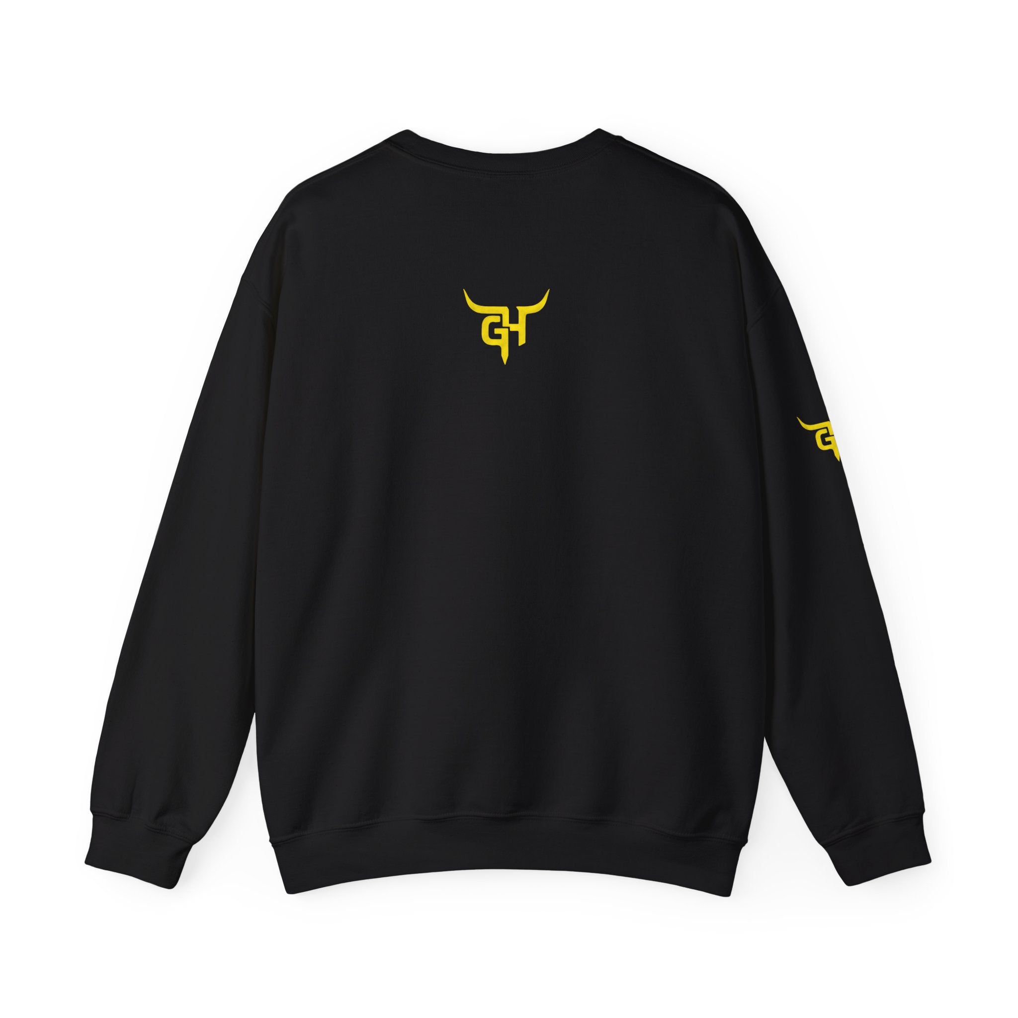 Goosenekk Hustlers Crewneck Sweatshirt | Vintage Car Street Scene, White