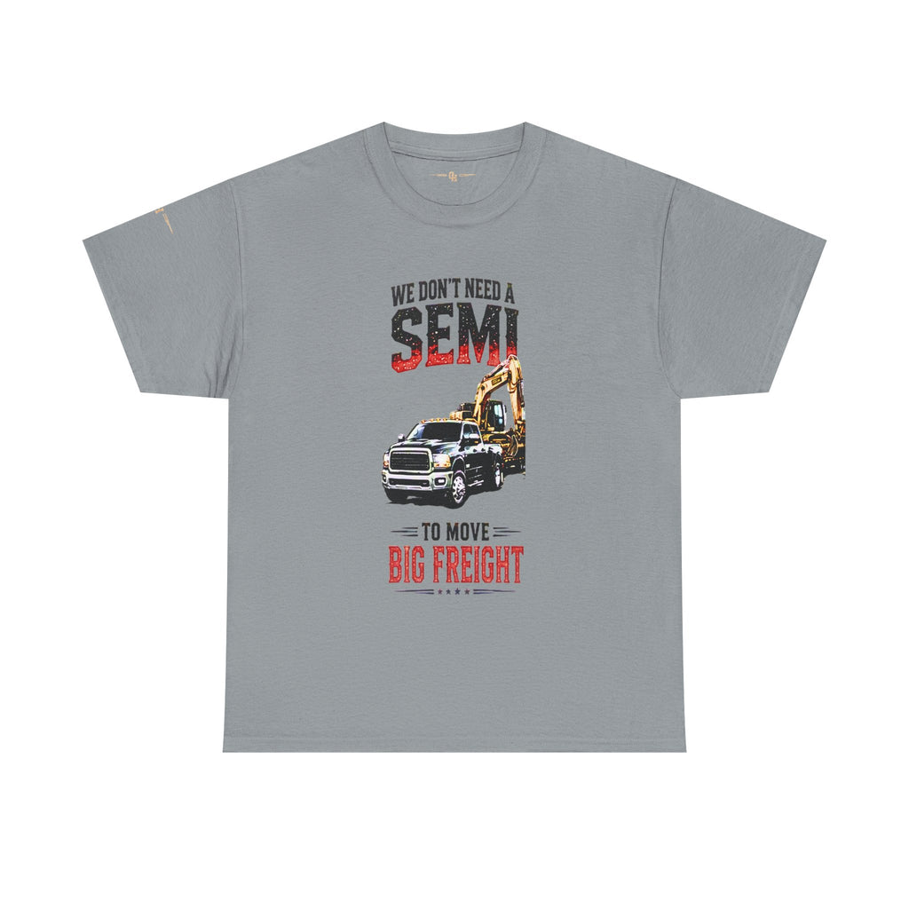Big Freight Semi Truck T-Shirt | Trucking Graphic Tee, Rig Driver Design
