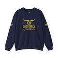 Gooseneck Hustlers logo Crewneck Sweatshirt | Western bull emblem