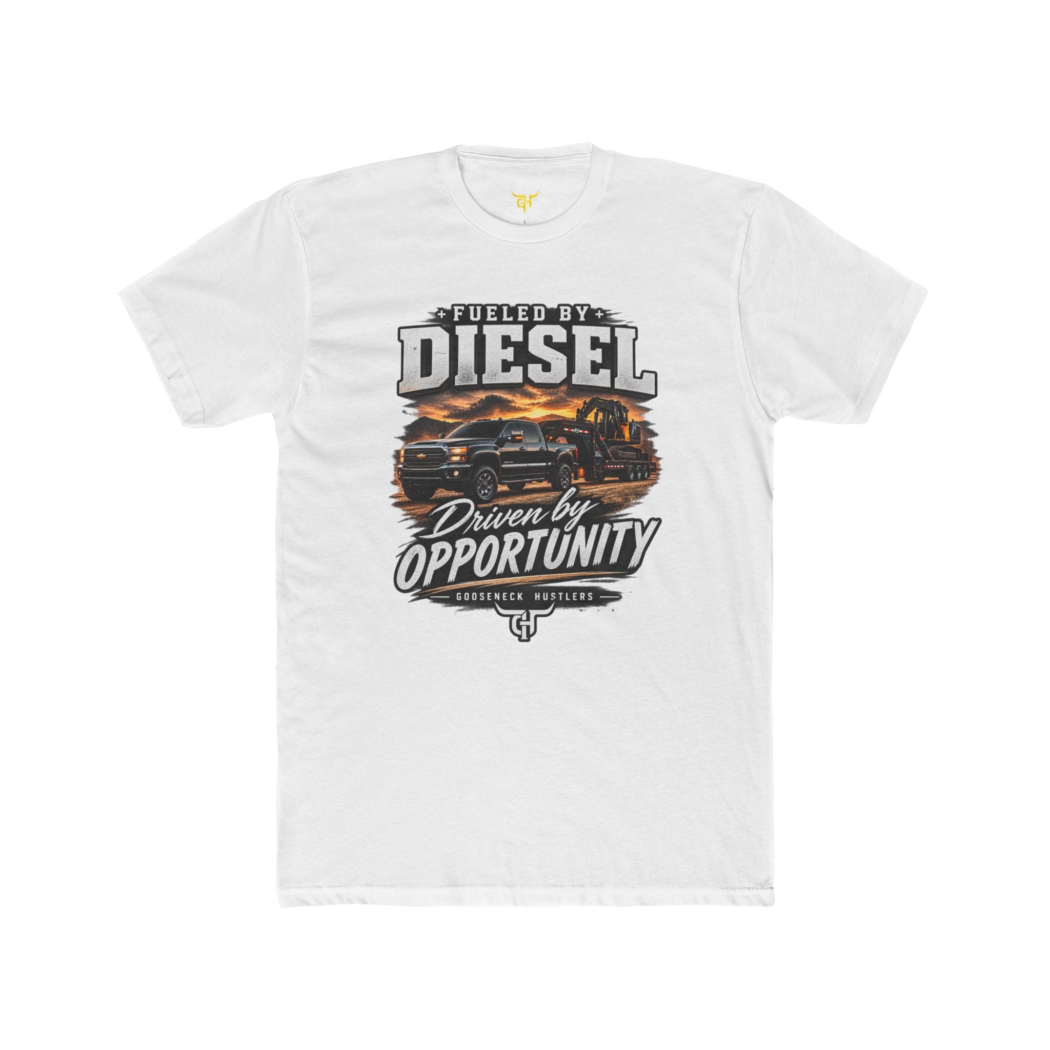 Fueled by Diesel Driven by Opportunity T-Shirt | Truck Graphic Tee