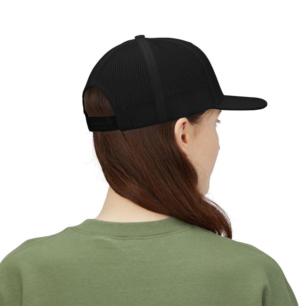 Goose Creek Hustlers Snapback Trucker Cap | Patch Logo Mesh Back