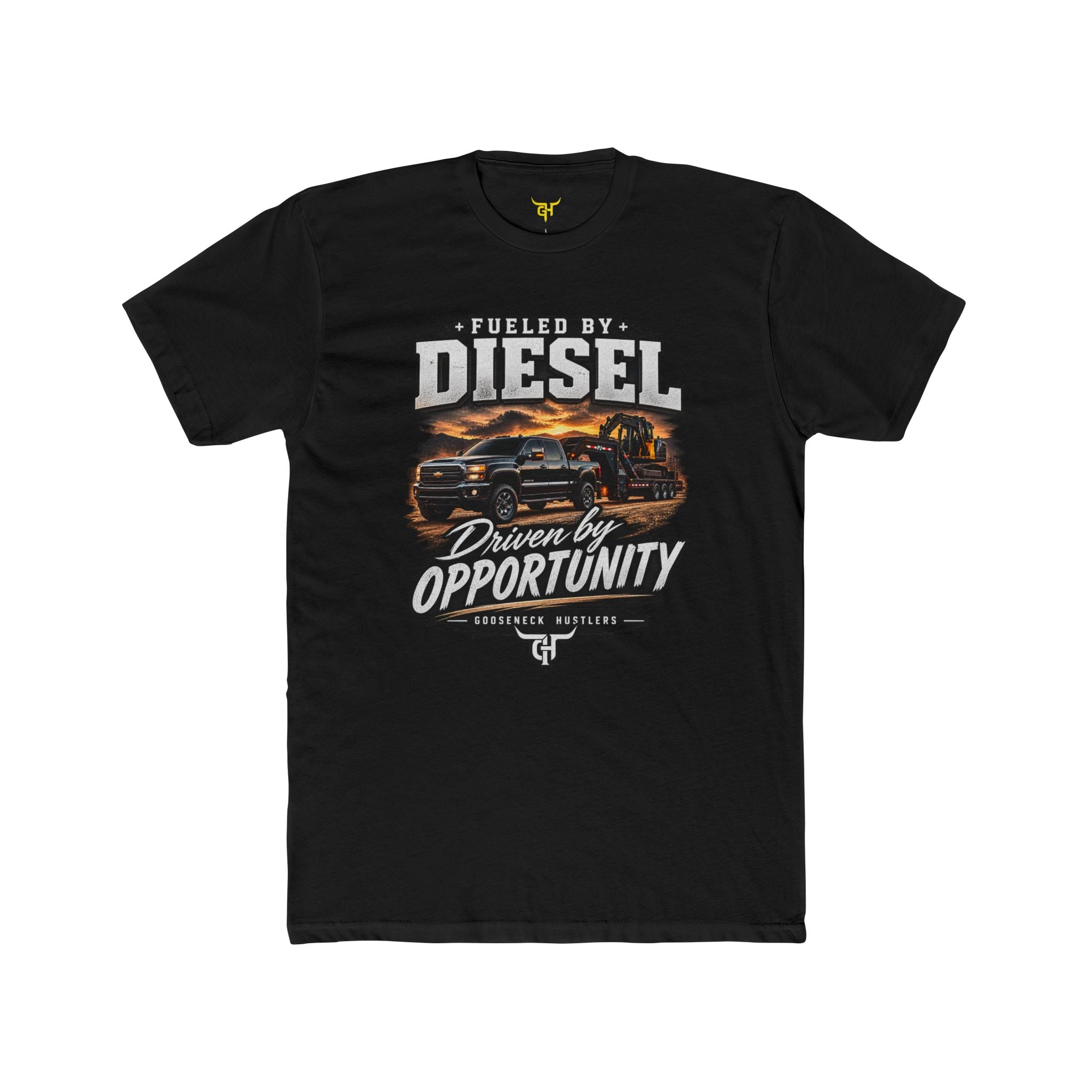 Fueled by Diesel Driven by Opportunity T-Shirt | Truck Graphic Tee
