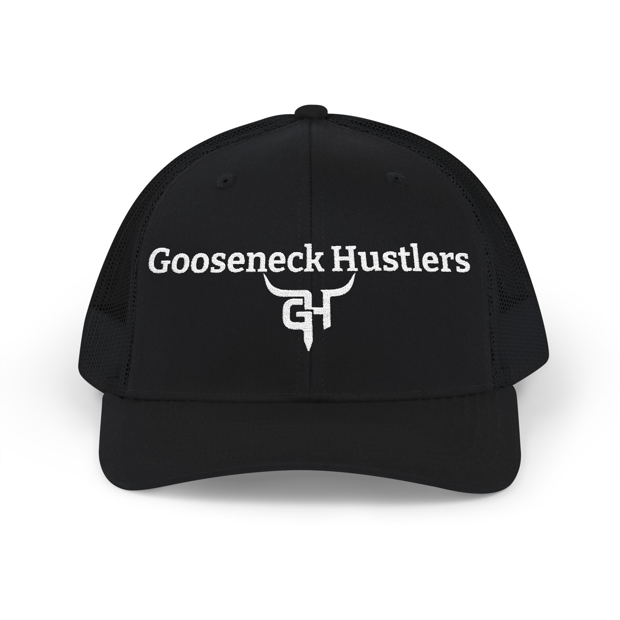 Goosehead Hustlers Trucker Cap | Vintage Skull Patch