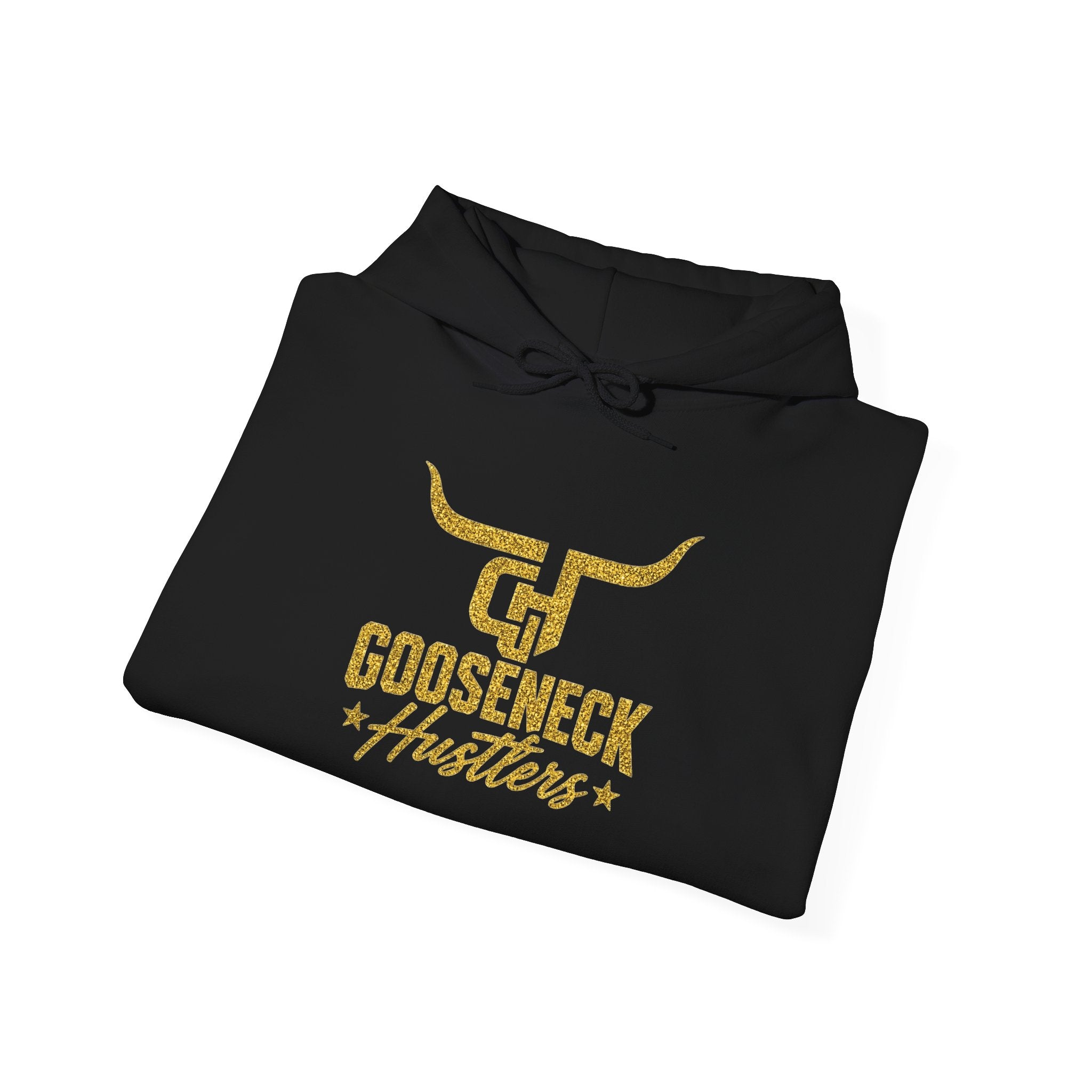 Gooseneck Hunters Logo Hoodie | Hunting Logo Pullover Sweatshirt
