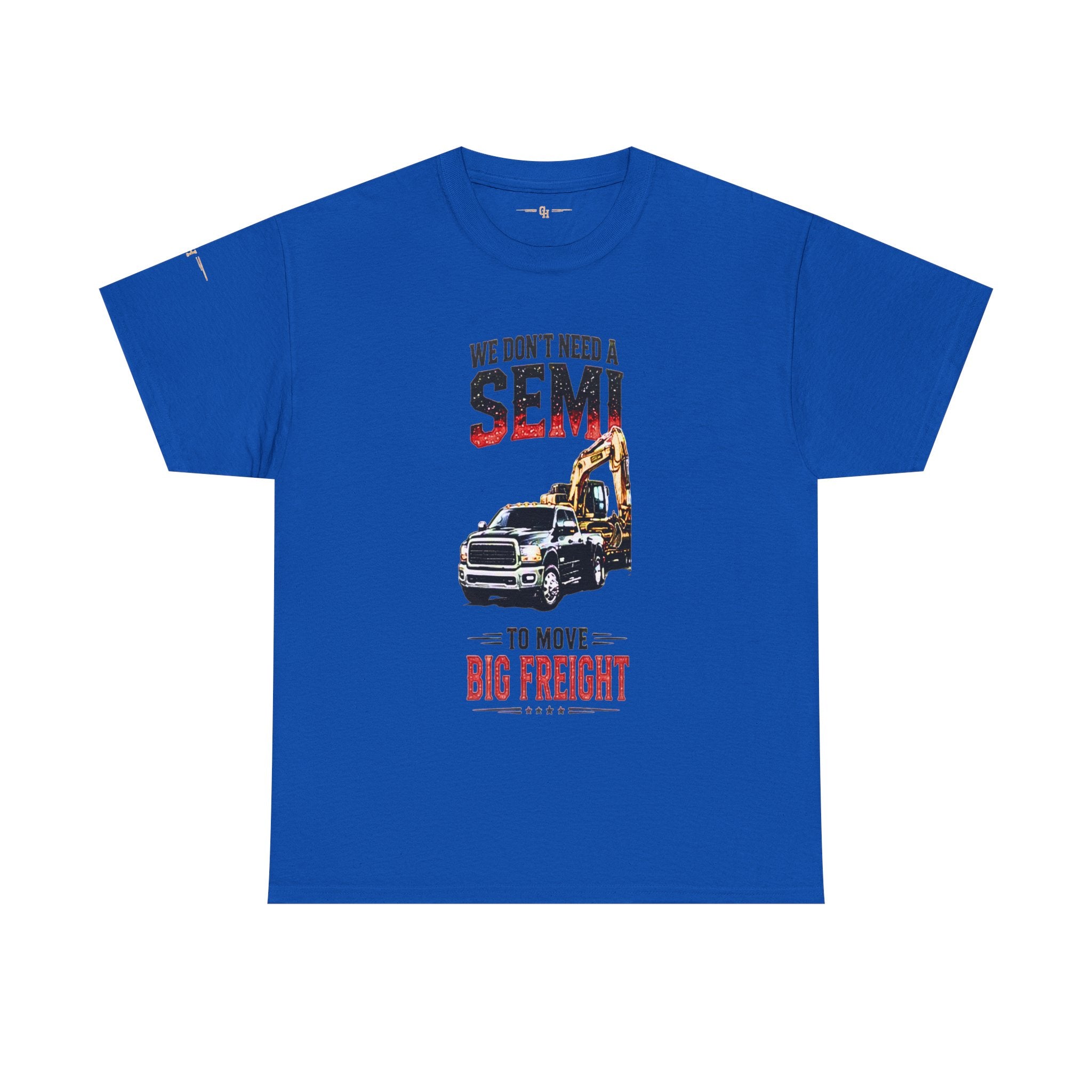 Big Freight Semi Truck T-Shirt | Trucking Graphic Tee, Rig Driver Design