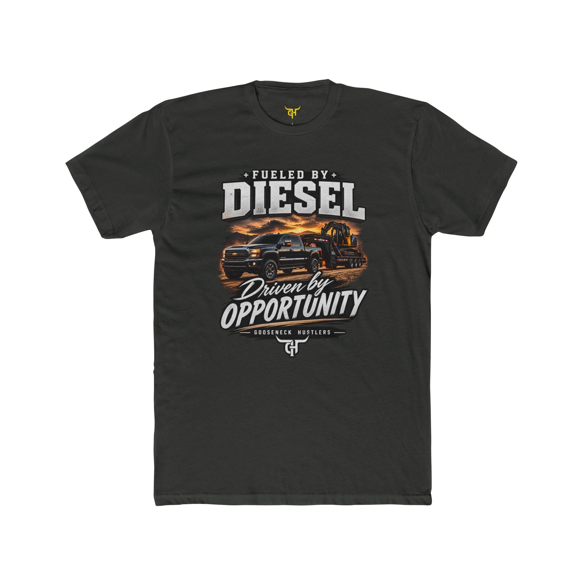 Fueled by Diesel Driven by Opportunity T-Shirt | Truck Graphic Tee