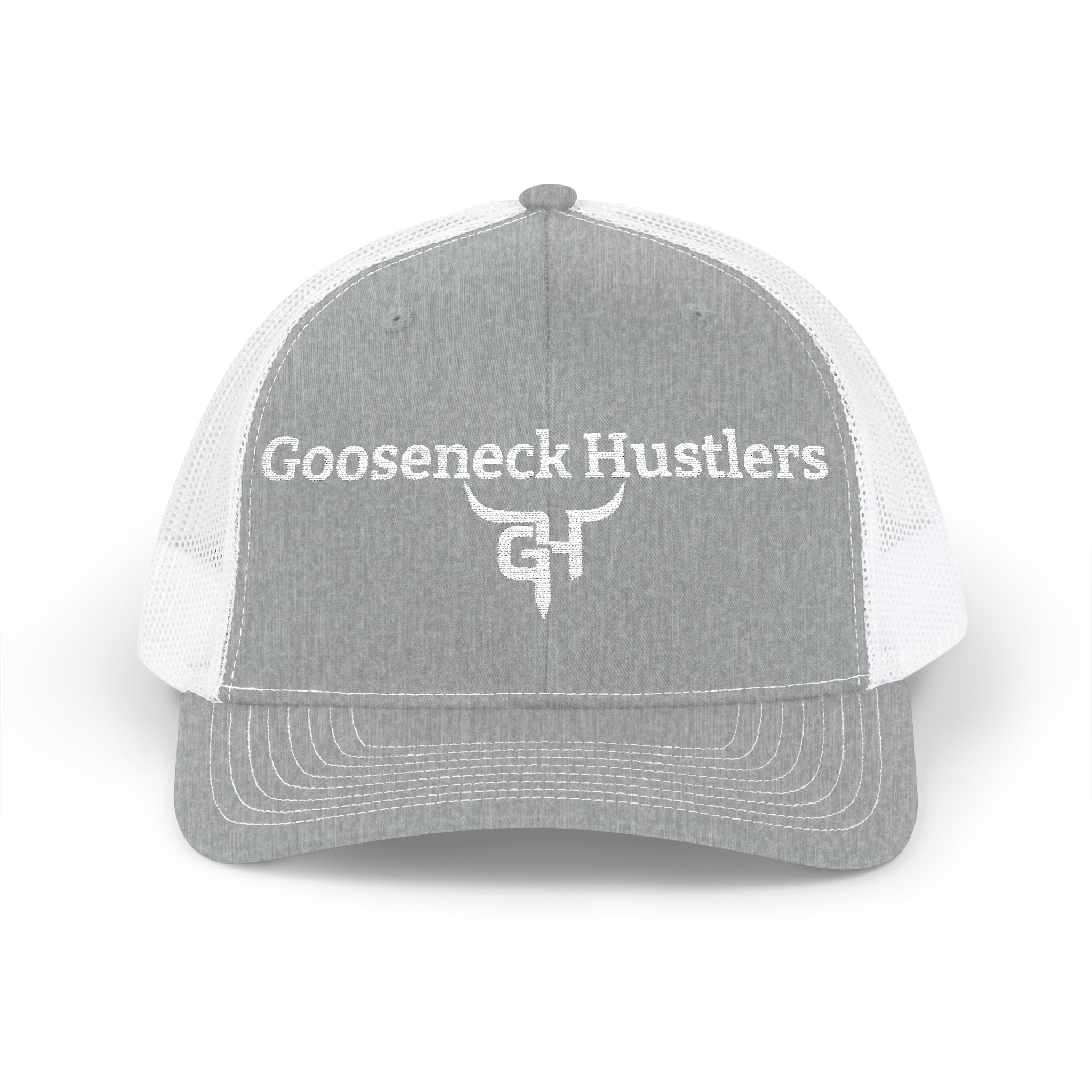 Goosehead Hustlers Trucker Cap | Vintage Skull Patch