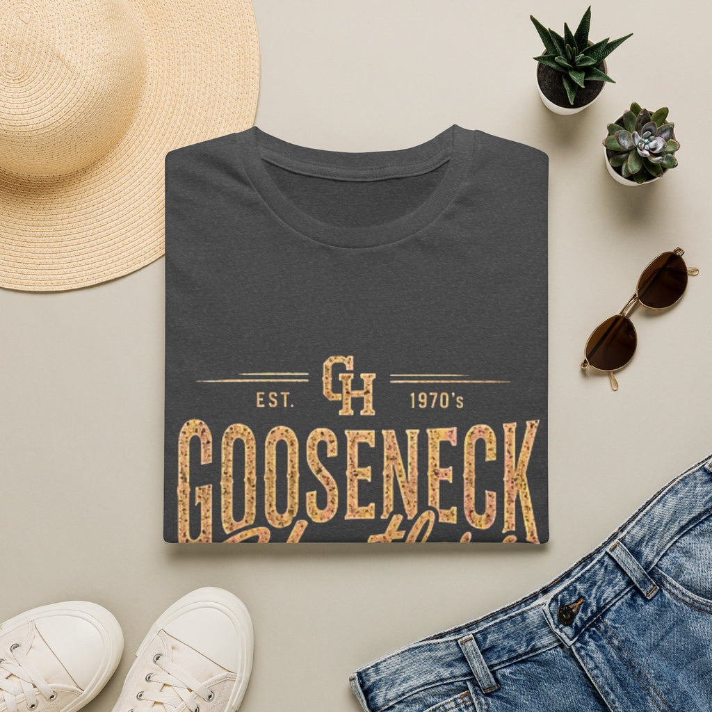 Gooseneck Hustlers T-Shirt — Vintage Script Logo Tee